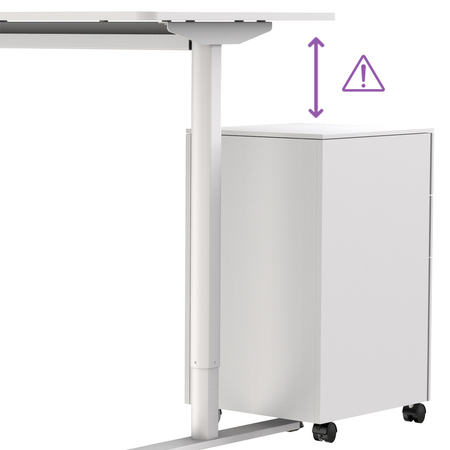 Zestaw ergonomiczny biurko Moris SPEO121 120x60 krzeslo Spiro lampa Glow D2