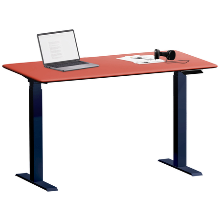 Zestaw ergonomiczny biurowy Biurko Vegard SPEO232 Fotel BARD Lampa Glow D4