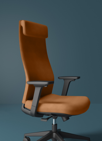 Spacetronik HAVARD PU-Bürodrehstuhl