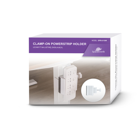 Uchwyt do listwy zasilającej Spacetronik SPB010W