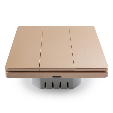 Przełącznik Smart 3x TUYA SL-ES31 Golden Charm