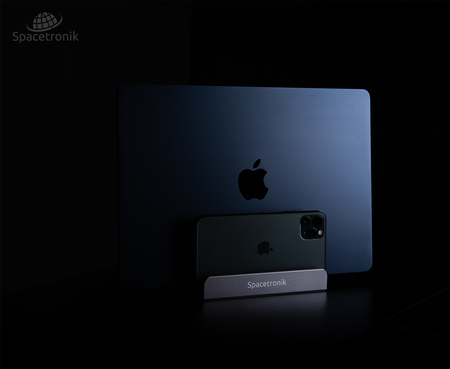 Spacetronik SPP-111G vertikaler Laptop-Ständer