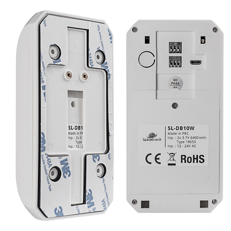 Dzwonek WiFi Spacetronik SL-DB10 bez baterii