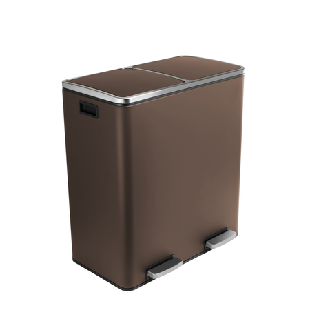 Funky Trash Can Brown Spacetronik Podwójny