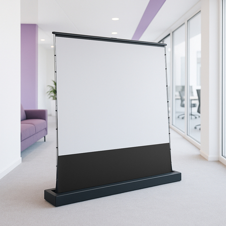 Podłgowy ekran do projektora przenośny 100" 16:9