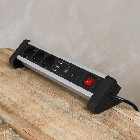 Spacetronik SPS-T38BS Aufputzdose