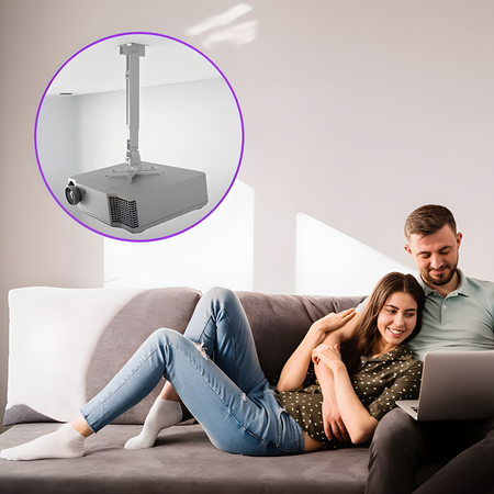 Uchwyt na projektor sufitowy Spacetronik SPA-P01S