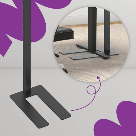 Lampa wolnostojąca podłogowa GLOW D22 Pro Czarna