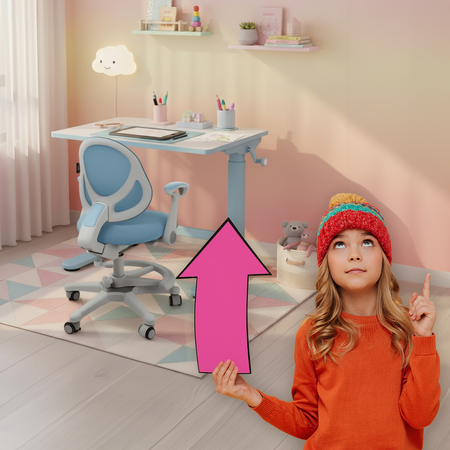 Biurko regulowane ręcznie Spacetronik XD SPE-X101A