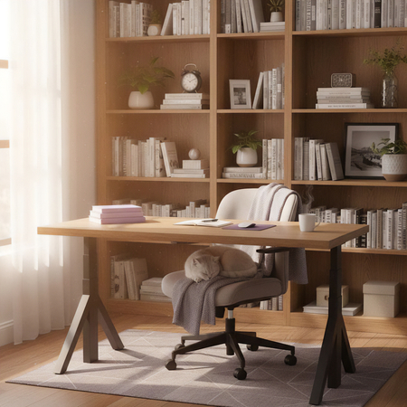 Elektryczny stelaż biurkowy Spacetronik SPE-239OB