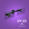 Erweiterungshalterung für 2 VESA-Monitore SPP-020B