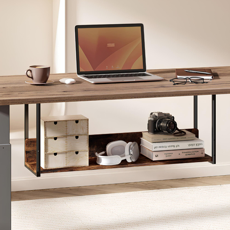 Półka podbiurkowa Spacetronik Hugel Biała