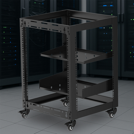 Mobile Network Cabinet 19 "Open Rack Pro-10U
