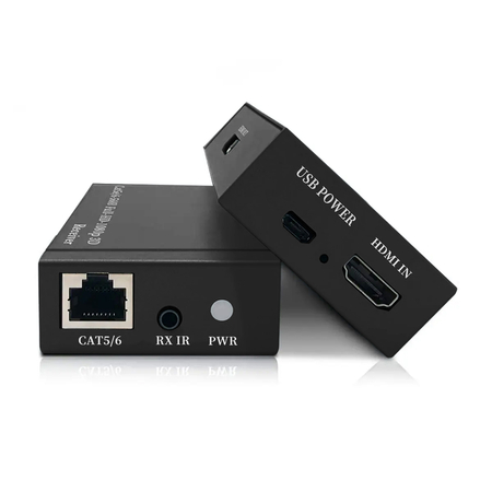 Spacetronik SPH-HLC6IR2 HDMI zu LAN Konverter