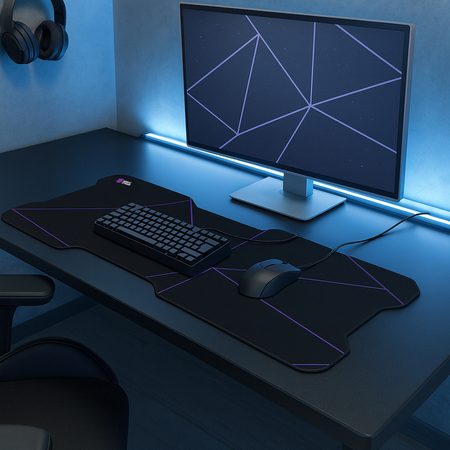 Mata na biurko gamingowa 4mm 120x60cm SPB080