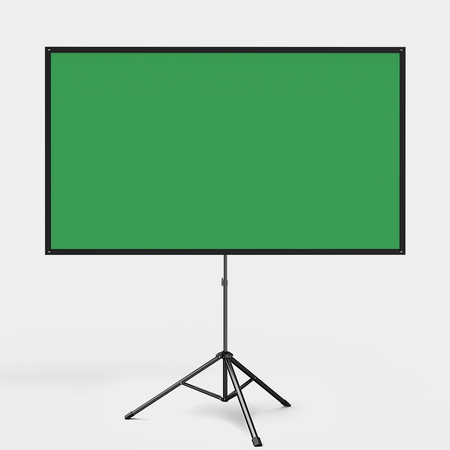 Ekran Green Screen Tło Zielone na Statywie 90"