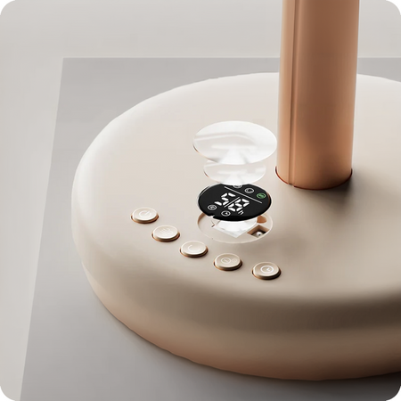 Airpuff 2 Ionisationsbodenventilator weiß