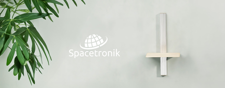 Wandregal für Blumentopf SPGC21BB Schwarz