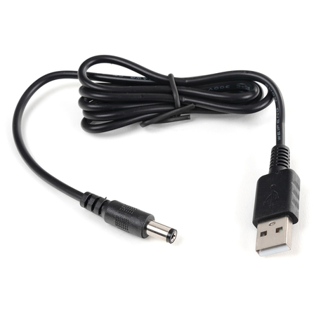 Kabel adapter zasilania z USB na DC 1.35/3.5 100cm