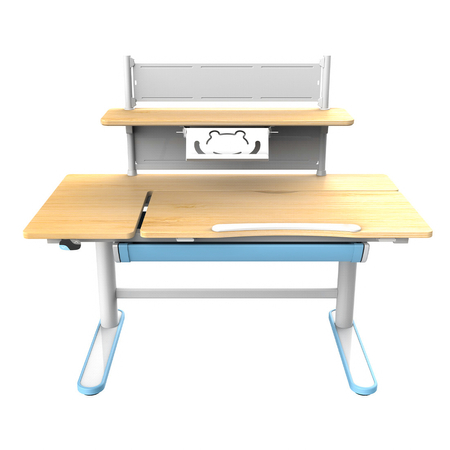 Zestaw dla dziecka regulowane biurko 112×60 z półką + ergonomiczne krzesło Spacetronik XD