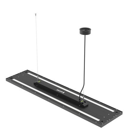 Lampa sufitowa wisząca LED GLOW D24 Pro Czarna