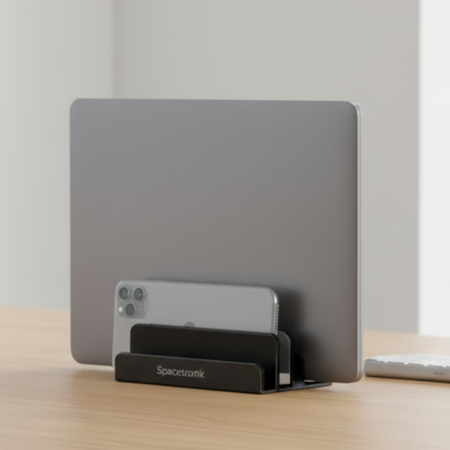 Spacetronik SPP-111B vertikaler Laptop-Ständer