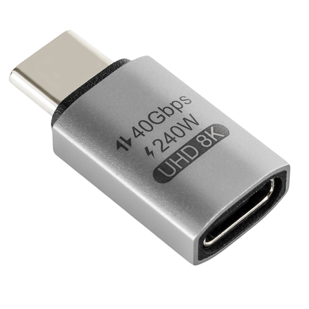 Adapter wtyk USB-C na gniazdo USB-C SPU-A33 240W