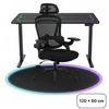blat gamingowy || stelaż elektryczny || Mata ochronna pod fotel || fotel Doris 11 Czarny \ 120