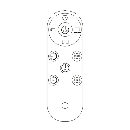 Lampa podłogowa LED bezcieniowa Glow D10