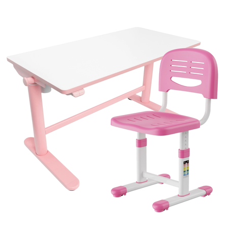 Zestaw biurko elektryczne z krzesłem dla dziewczynki – Spacetronik SPE-X112P