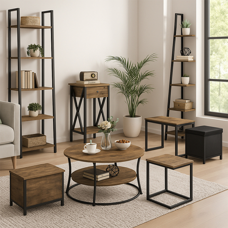 Spacetronik Funky Furniture 2-in-1 Couchtisch