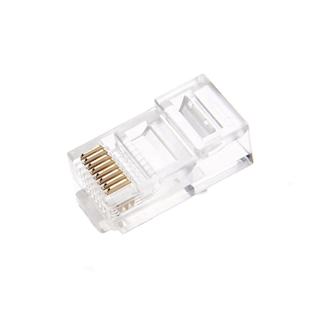Wtyk RJ45 przelotowy kat.6 UTP PT-RJ456UT-1 25szt