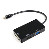 Mini DP zu HDMI DVI VGA Mehrfachanschluss SPD-M02