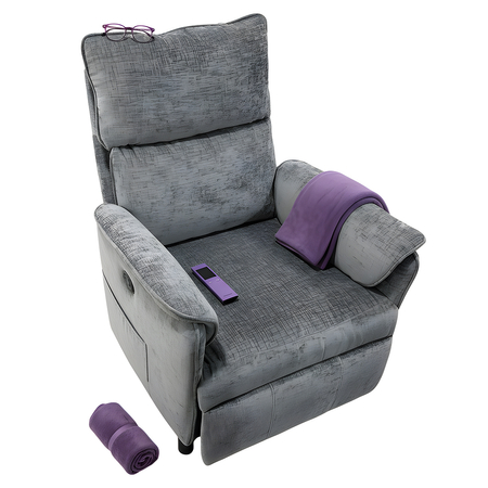 Fotel elektrycznie regulowany Spacetronik Flax-03