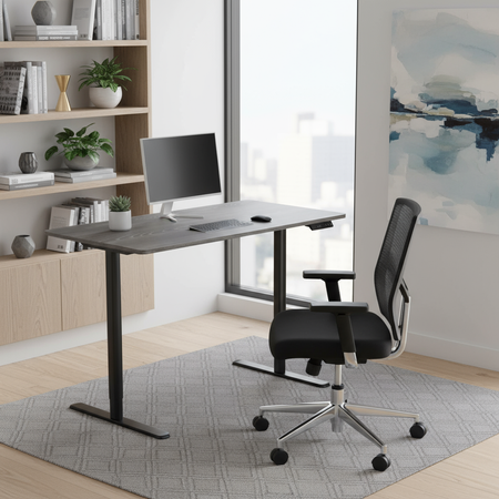 Spacetronik Moris 121BG 120x60 elektrischer Schreibtisch