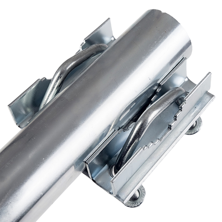 Balkonständer gerade vorne 50cm mit Clips