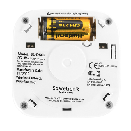 Czujnik 3x dymu gazu czadu zestaw Tuya SL-DZ-CDG02