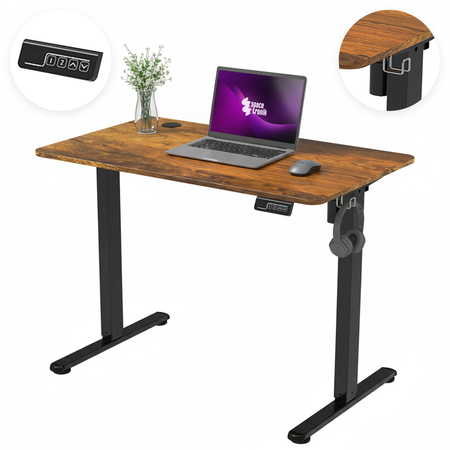 Elektryczne biurko Moris SPE-O111BR 100×60 cm