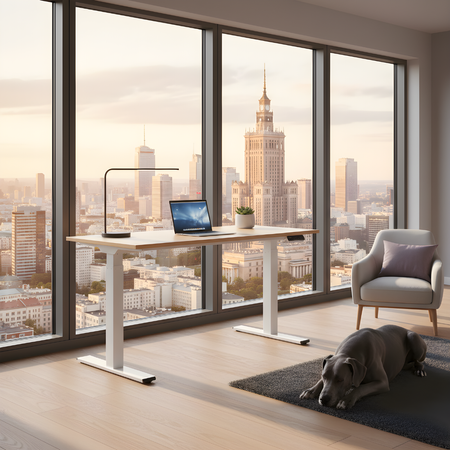 Elektrischer Schreibtischständer SPE-214AW USB