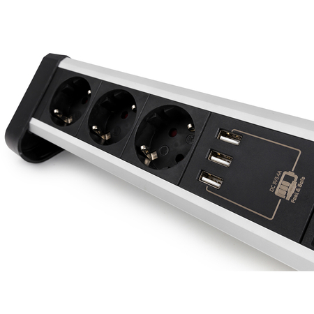 Spacetronik SPS-T38BS Aufputzdose