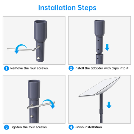 Adapter montażowy SSA04 na słup Starlink Gen 2