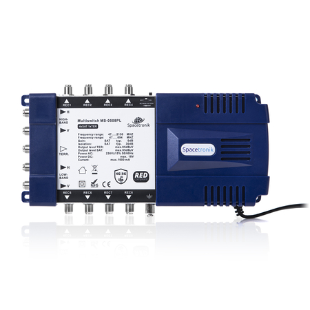 Spacetronik Pro Serie Multischalter MS-0508PL 5/8