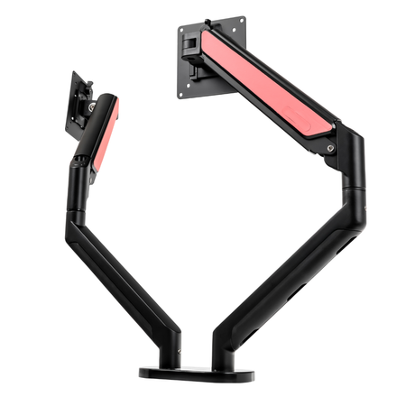 Uchwyt na 2 Monitory SPAZ120BP Aluminiowy 13-36" 12kg