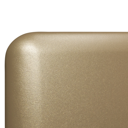 Biurko regulowane Vegard elektryczne dwusilnikowe MDF zielono-złote