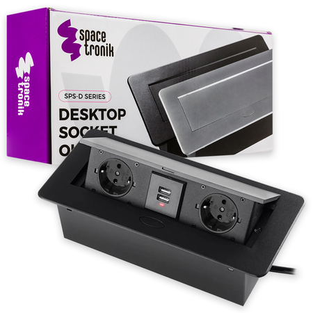 Gniazdo blatowe otwierane Spacetronik SPS-D24B V3