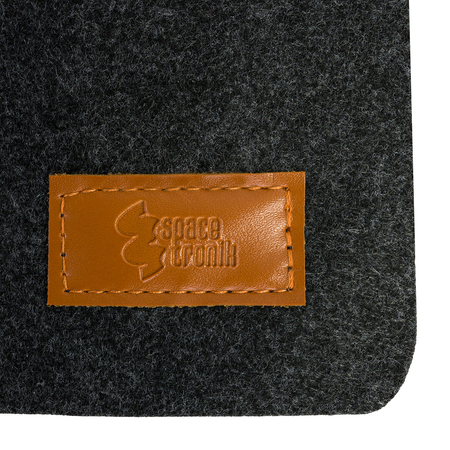 Mata filcowa na biurko ciemnoszara 120x60cm SPB062