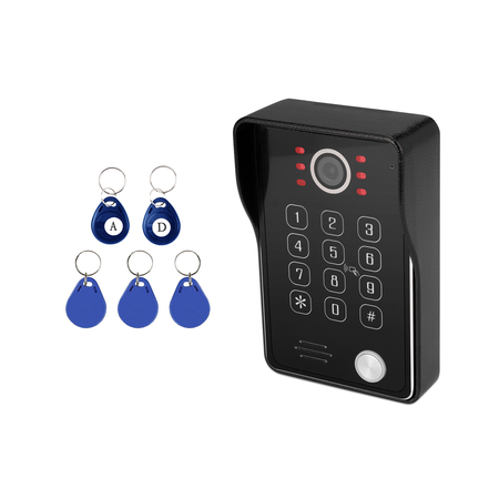 Türstation mit RFID-Kamera schwarz SPD-DST03B