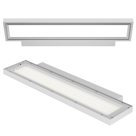 Lampa ścienna kinkiet do biura GLOW D24 Pro Biała