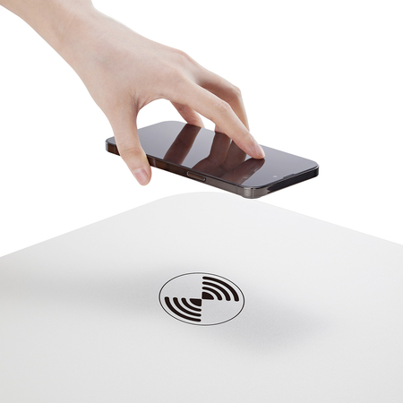 Spacetronik elektrischer Schreibtisch SPE-B136WW Astrid