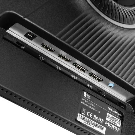 ZESTAW -10% 2x Monitory 27 cali 4K IPS Spacetronik SPA-M2701 + uchwyt + dodatki